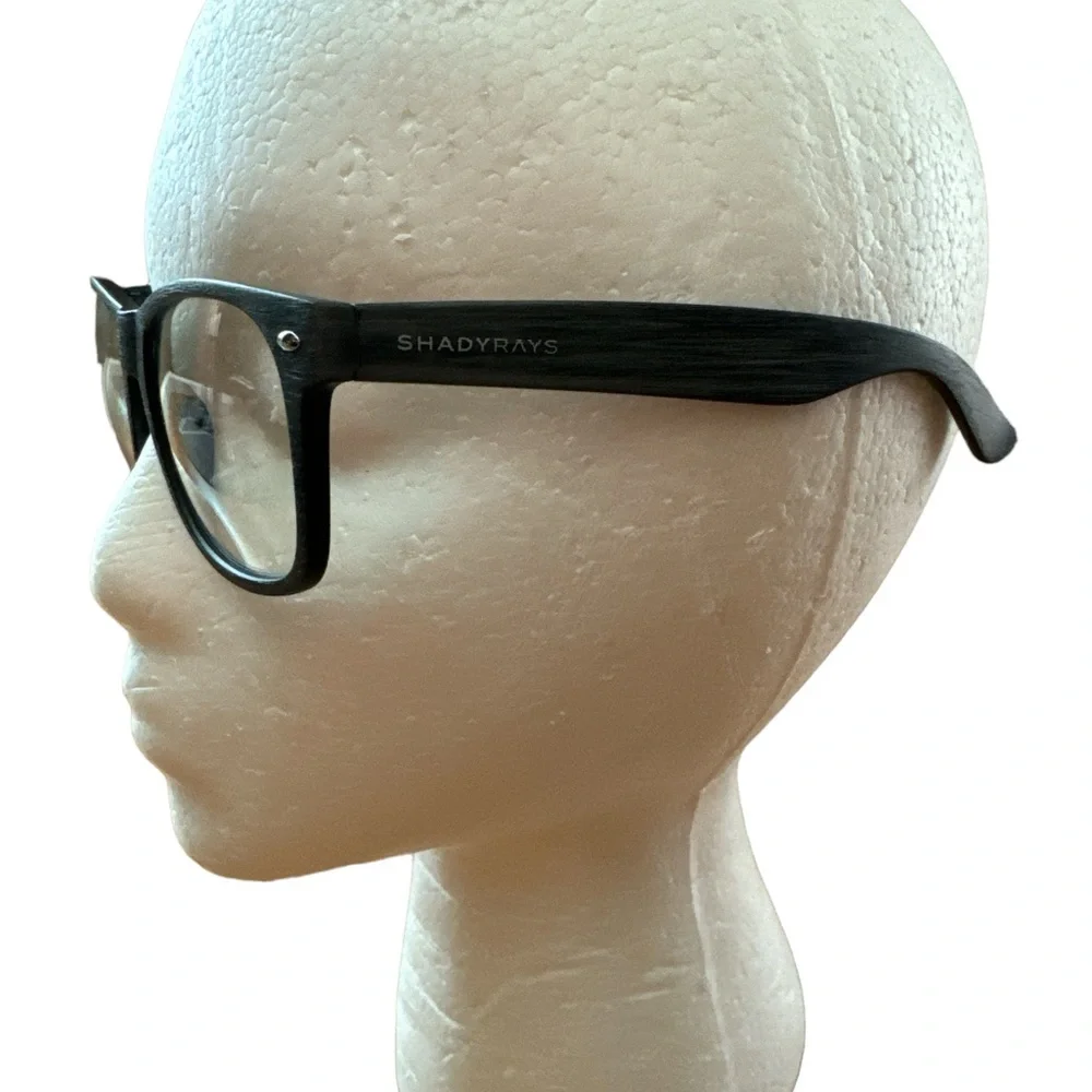 Shady Rays Blue Light Blockers Classic Black‎ Timber Glasses Men’s One Size
